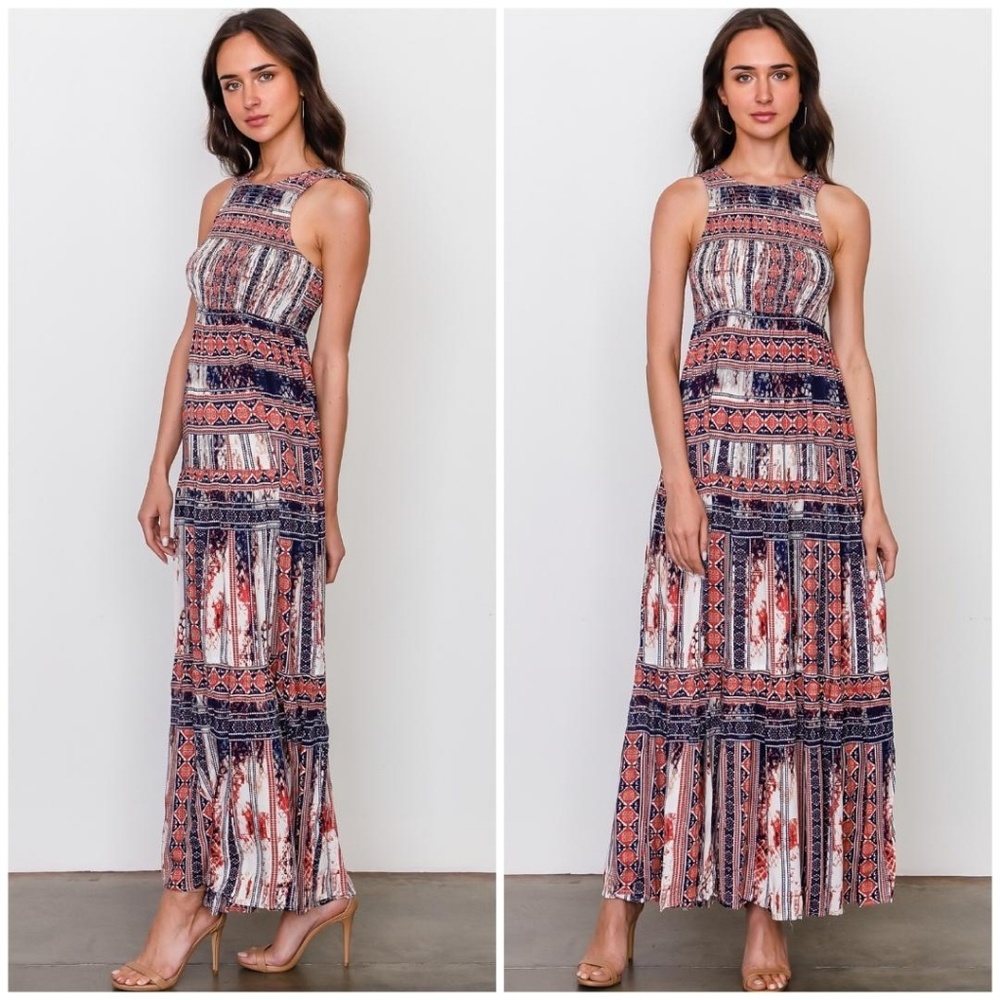 LAST ONE‼re:named Bloomingdale's Boho Maxi Dress - Picture 4 of 6